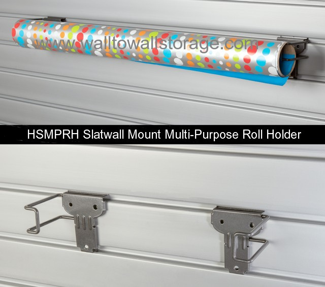 HSMPRH HandiSolutions Slatwall Paper Towel & Multi-Purpose Roll Holder