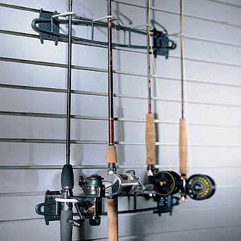 All About Organized Living - Schulte 7115-5050-50 Fishing Rod Holder
