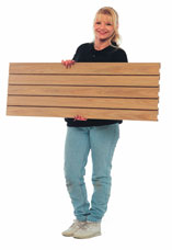 Wendy holding storeWALL panel GIF