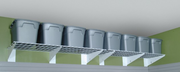24 Deep X 72 Wide Wall Mount Shelves 400 Pound Load Capacity