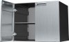 Hercke 30W x 24D x 24H Lower Storage Cabinet - Stainless Steel or Powder Coat