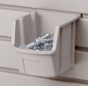 Suncast MRB56G Slatwall Resin Storage Bin - Pack of Six