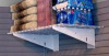 Two Huge Heavy Duty 24" Deep X 48" Wide Wire Grid Slatwall/StoreWALL Mount Shelves