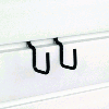 Double Hook - 2" x 1" (bag of six hooks)
