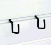 Double Hook - 4" x 1" - (bag of six hooks)