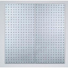Triton Stainless Steel LocBoard Pegboard Kit - 9 Sq. Ft. With Hooks