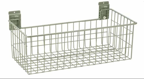 storeWALLHeavy Duty Deep Wire Basket  9.5" H x 24" W x 12" D