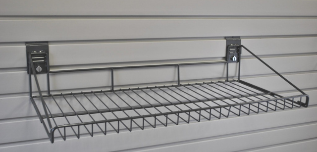 TurnLockLarge Wire Shelf 7.5"H x 30"W x 14" D - PACK OF TWO SHELVES