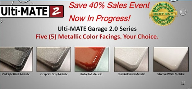 Ulti-MATE 2.0 Series UG23060X - 10' Wide 6-Piece Garage Cabinet Kit - Usually Ships in 2-15 Business