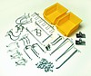 Triton 24 Piece Assorted Pegboard Hooks With 2 Hanging Bins