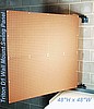 Triton D1 Pegboard Wall Mount Swing Panel 48" x 48"