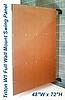 Triton W1 Pegboard Wall Mount Swing Panel 48" x 72"