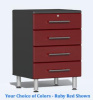 Ulti-MATE 2.0 Series UG21004X - 2' Wide 4-Drawer Base Cabinet - Usually Ships in 2-15 Business Days
